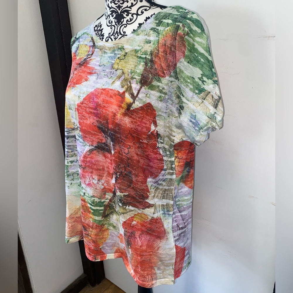 Breckenridge Size Large Multiple Color Floral Sho… - image 6